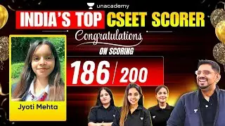 CSEET Nov 2025 Result | INDIA's CSEET Topper Jyoti Mehta | 186/200 Marks | Unacademy