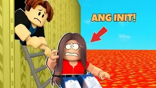 The Floor Is Lave 100 Players | NALAGLAG AKO SA LAVAHA! | Roblox