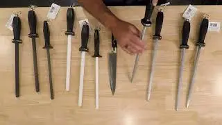 What is the difference between diamond, chrome and ceramic sharpening stick, or sharpening rod