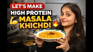 🔥 HIGH PROTEIN MASALA KHICHDI | Healthy Indian Dinner Recipe | Weight Loss & Muscle Building 🔥