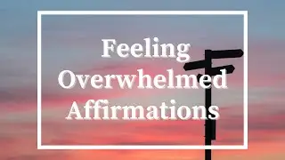 I AM Positive Affirmations | Mindset Shift to Stop Overthinking | Stop Overwhelming Thoughts