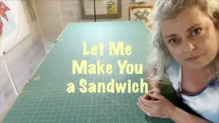 How to Sandwich a Quilt on a Table | Step by Step Glue/Pin Baste Method
