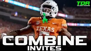 2025 NFL Combine Invite Announcement | The Draft Rankings Show