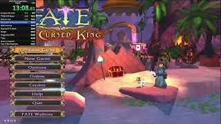 Fate: The Cursed King Page% in 36:52 (WR) (24:37 IGT WR)