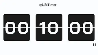 10 Minutes Flip Timer for workout 🏋️🧘&zwj;♀️& Meditation ⏱️ #10minutes