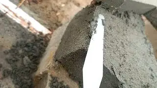 Restoring Damaged Pillars And Spillways Of My Mini Dam Structure | Repair Works | Miniature Concrete