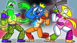 RAINBOW FRIENDS, pero son Five Nights at Freddys! Animación