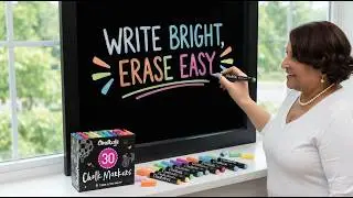 Liquid Chalk Markers for Dry Erase Boards and Presentations