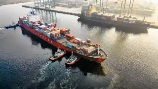 Container Shipping Yard