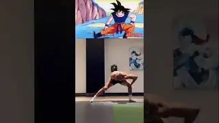 Warming Up Like Goku 🔥 #shorts #DBZ #calisthenics