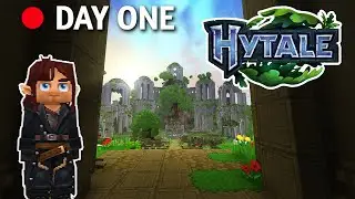 🔴LIVE - HYTALE DAY ONE
