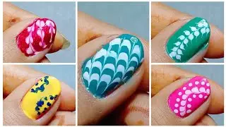 Easy & best 👌nail art design at home 🏠|| Beautiful nail art design for beginners #nailartdesigns 💅