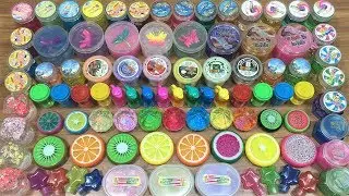 Mixing all my Store Bought Slimes !!! Relaxing Slimesmoothie Satisfying Slime Videos #125