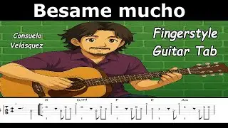 Besame mucho Consuelo Velásquez  - Fingerstyle Versão #1