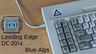 Leading Edge DC-2014 With Blue Alps Typing Test