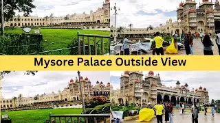 Mysore Palace Outside Tour/India's Largest Palace/ Mysore Tourism/ Karnataka/Amba Vilas Palace 