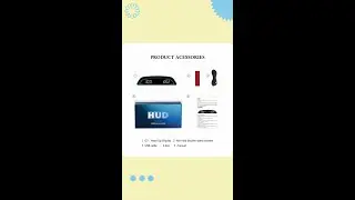 WYOBD G3 GPS HUD Auto Speedometer Head Up Display Car Smart Digital Alarm Reminder Meter Electron...