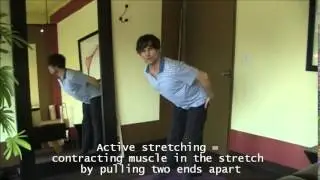 Active Stretching to Prevent Injury in Los Angeles. Chiropractic doctor Nick Campos