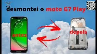 Como desmontar o MOTOROLA MOTO G7 PLAY