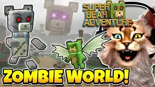 ZOMBIE WORLD SUPER BEAR ADVENTURE !! 😸 - Ft. @capylioclip