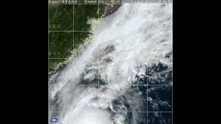 Distinctive seasonal northeasterly flows with outflows from Typhoon Yinxing on the south, 8 Nov 2024