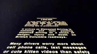 Distracted Driving Against the law in BC for 5 years! Can The Force Help?