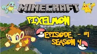 Minecraft: Pixelmon - Эпизод 1 - Начало нового сезона (Pokemon Mod)