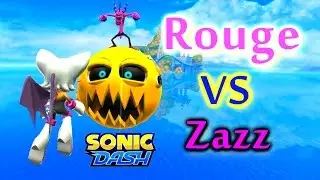 Sonic Dash - Rouge VS Zazz [Широкоэкранный / Пейзаж 1080p]