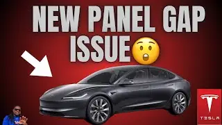Service Visit Complete | New Panel Gap Issue 2025 Tesla Model 3