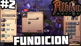 Albione Online #2 | Fundiendo Mineral en Thetford | Trabajadores