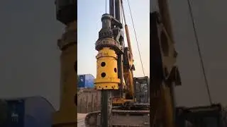 Unicorn casing use in Bauer Foundation drilling work