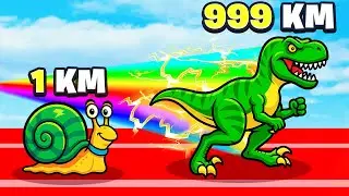QUAND VOTRE ANIMAL DE COMPAGNIE DEVIENT UN DINOSAURE AVEC UNE SUPER VITESSE INFINIE DANS ROBLOX !!