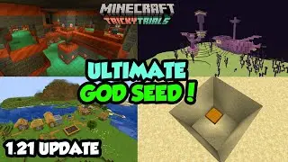 BEST OP Loot Survival/Hardcore/Speedrun Seed for Java 1.21 | Minecraft