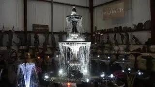 Massarelli Savona Fountain on 8' Pool Model 3677 by Water Feature Pros