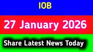 iob share latest news || iob share latest news