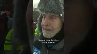 Elderly protesters in Minneapolis says; 