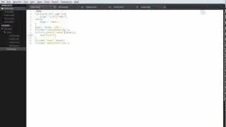 How to create a php template system
