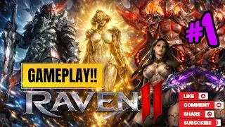 #1 GAMEPLAY RAVEN 2 NO BATTLE POINT??New Dark Fantasy MMORPG | No Commentary #RAVEN2