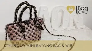 HOW 🔍 I Styled My Mini Luxe Bayong From Hiraya at Sinag | What's Inside My Bag? | Classy Bayong Bag