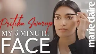 Советы по уходу за кожей и подготовке к макияжу от модели Притики Сваруп | My Five Minute Face