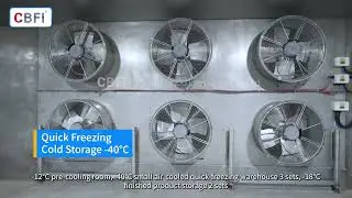 【EN】Cold Storage | Multi-zone Temperature Control | Automated Energy-saving System