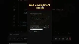 Web development Tips 🤯 #webdesign #webdevelopment #coding #tips #tricks #frontendcourse #shorts