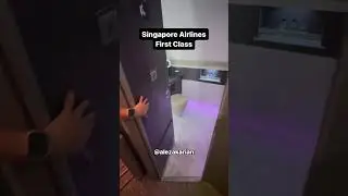 IMPRESIONANTE Singapore Airlines! 🔥 #travel #short #singaporeairlines