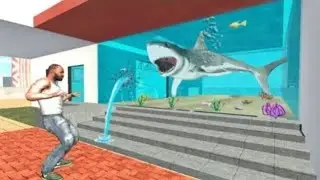Franklin Change House to Fish Tank Aquarium in Indian Bike Driving 3D