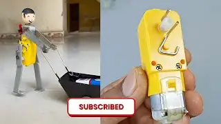 Make A Robot only cost 50 rupees | How to make a mini Robot | very easily make robot #robot #robots