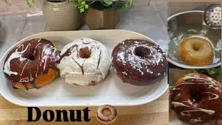 Donut Recipe | Home Made Donut Recipe | Soft Fluffy& Crunchy Donut | Easy Donut Recipe