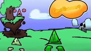 Playing cone runners for the first time