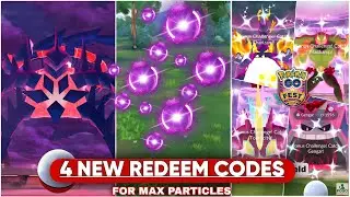 4 Redeem Codes For Go Fest Max Finale Event | How To lots of Max Particles in Pok&eacute;mon Go 