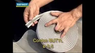 Joint mastic butyl pour fibrociment FAYNOT