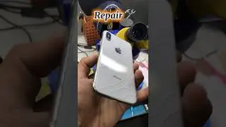 Repair iPhone X back glass 🛠#iphoneperfectrepairlab #iprlab #trending #reels #tiktok #shorts